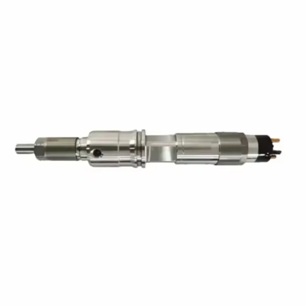 Single Bosch diesel fuel injector view 3
