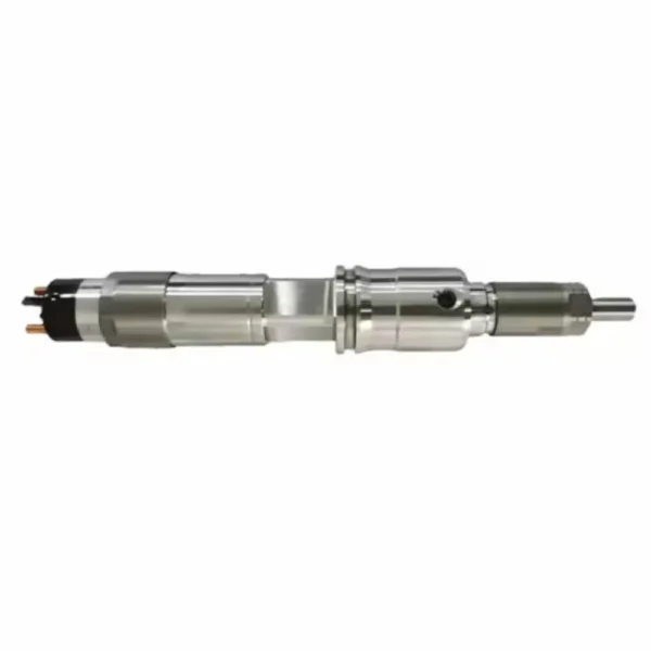 Single Bosch diesel fuel injector view 2