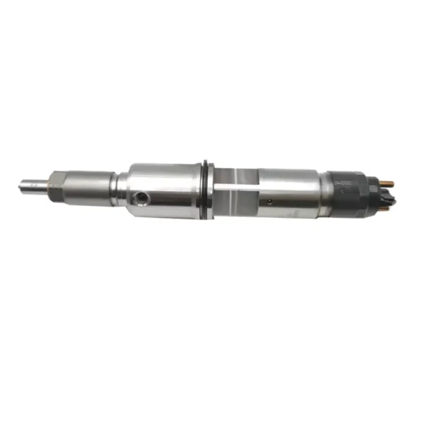 Single Bosch diesel fuel injector view 3