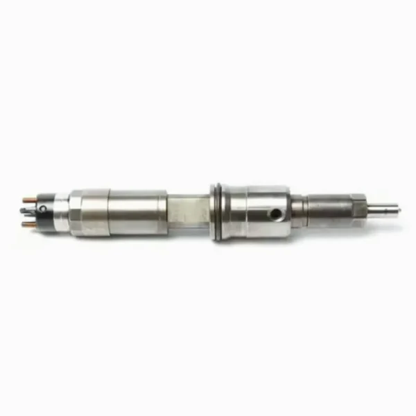 Single Bosch diesel fuel injector view 4
