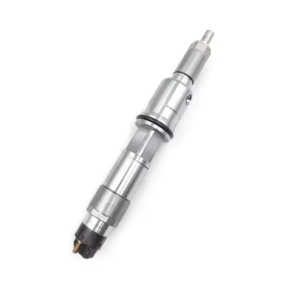 Single Bosch diesel fuel injector view 2
