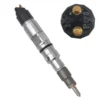 Single Bosch diesel fuel injector view 4