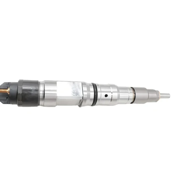 Single Bosch diesel fuel injector view 2