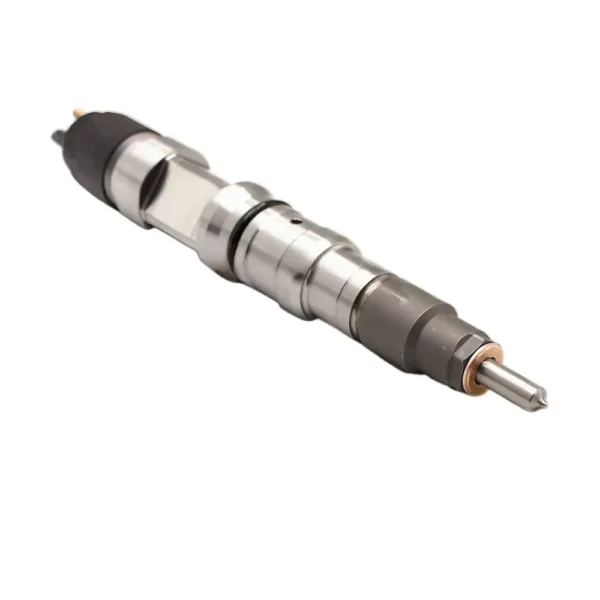 Single Bosch diesel fuel injector view 2