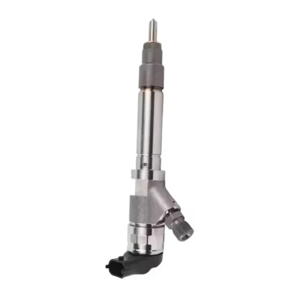 Single Bosch diesel fuel injector view 3