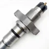 Single Bosch diesel fuel injector view 4