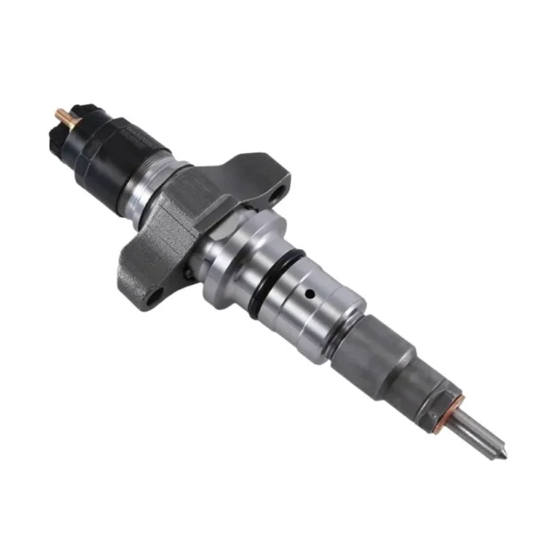 Single Bosch diesel fuel injector main view
