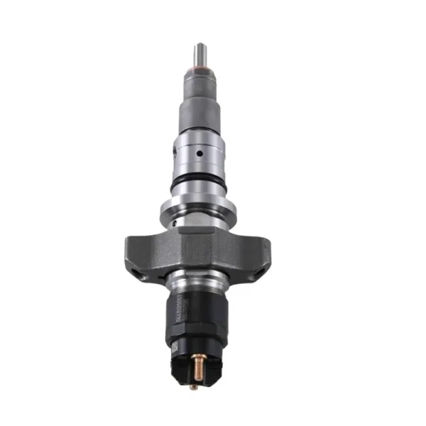 Single Bosch diesel fuel injector view 2