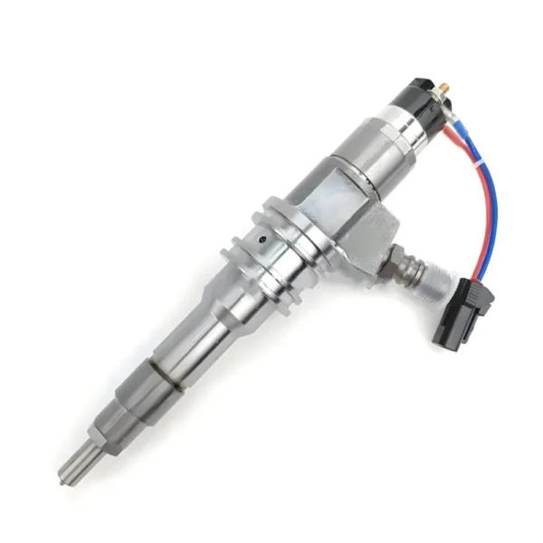 Single Bosch diesel fuel injector main view
