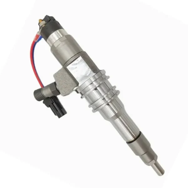 Single Bosch diesel fuel injector view 3