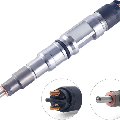 Single Bosch diesel fuel injector main view