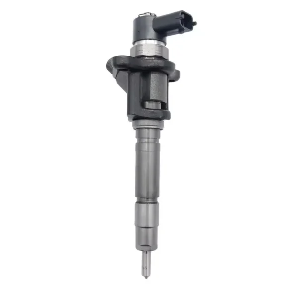 Single Bosch diesel fuel injector view 3