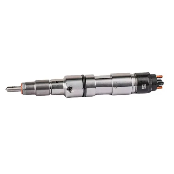Single Bosch diesel fuel injector view 3
