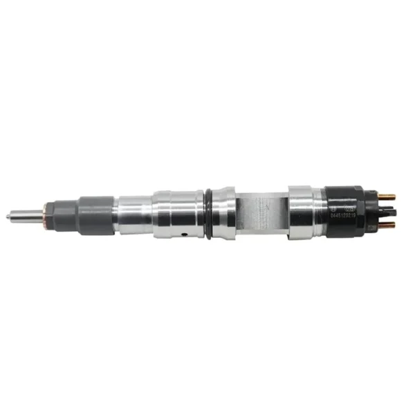 Single Bosch diesel fuel injector view 2