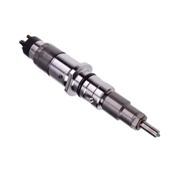 Single Bosch diesel fuel injector view 3