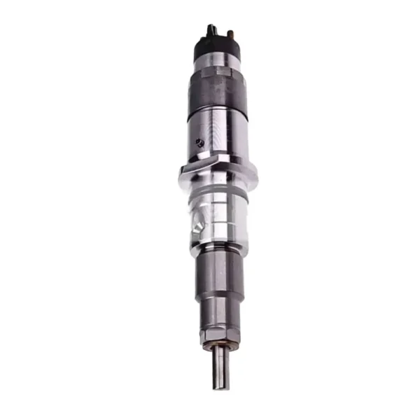 Single Bosch diesel fuel injector view 4