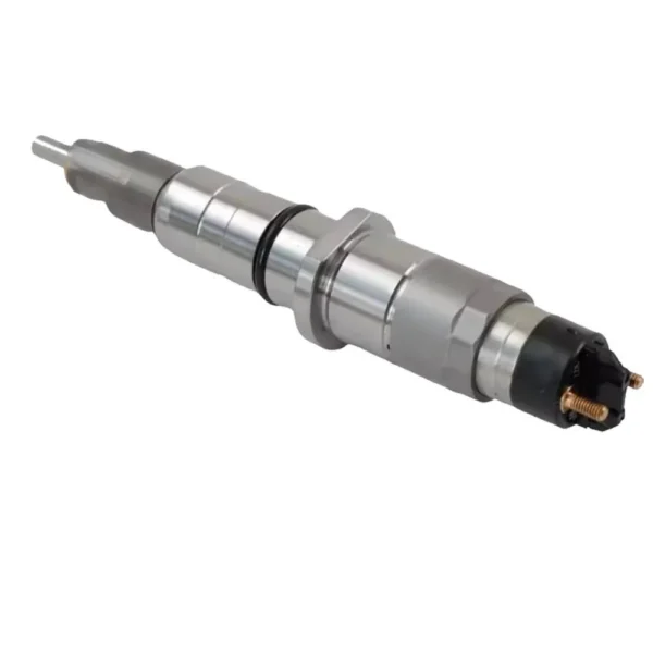 Single Bosch diesel fuel injector view 3
