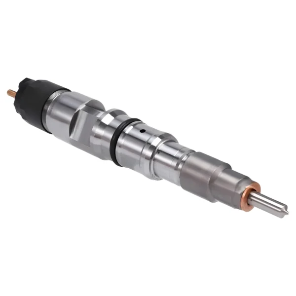 Single Bosch diesel fuel injector view 3