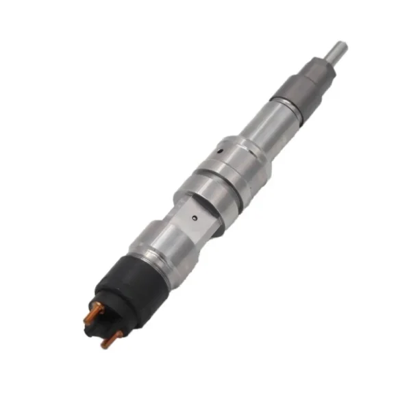 Single Bosch diesel fuel injector view 2