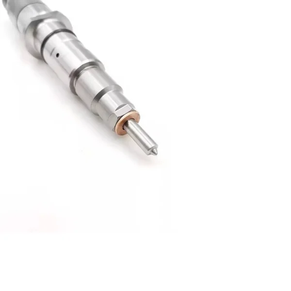 Single Bosch diesel fuel injector view 4