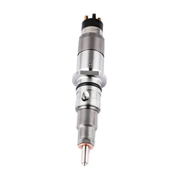 Single Bosch diesel fuel injector view 3