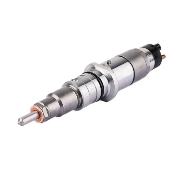 Single Bosch diesel fuel injector view 4
