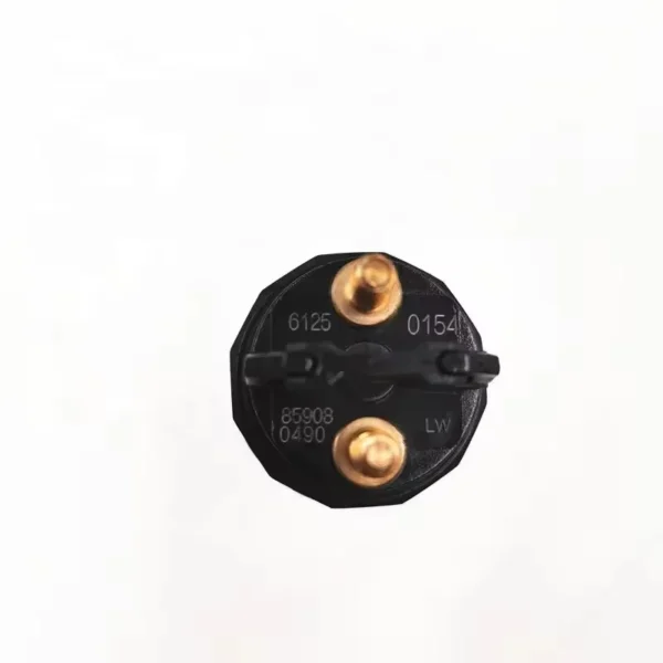 Single Bosch diesel fuel injector view 4