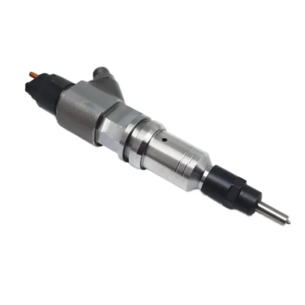 Single Bosch diesel fuel injector view 3