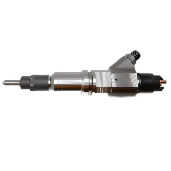 Single Bosch diesel fuel injector view 2