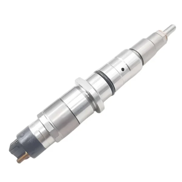 Single Bosch diesel fuel injector view 3