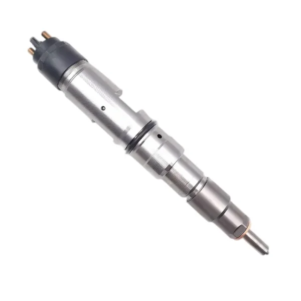 Single Bosch diesel fuel injector view 3