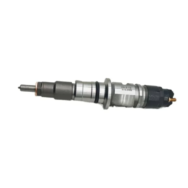 Single Bosch diesel fuel injector view 3