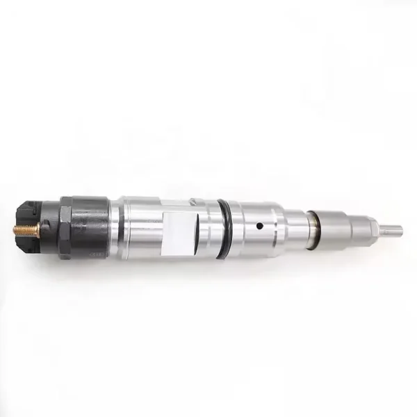 Single Bosch diesel fuel injector view 3