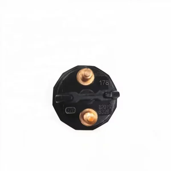 Single Bosch diesel fuel injector view 4