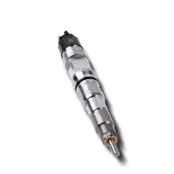 Single Bosch diesel fuel injector view 3