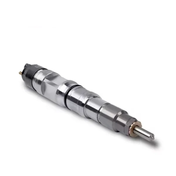 Single Bosch diesel fuel injector view 2