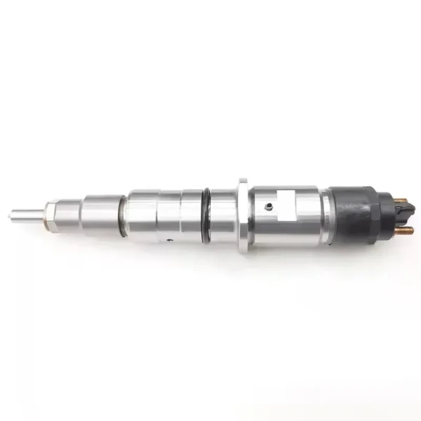 Single Bosch diesel fuel injector view 2