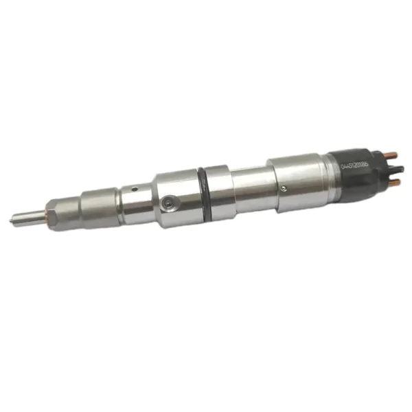 Single Bosch diesel fuel injector view 3