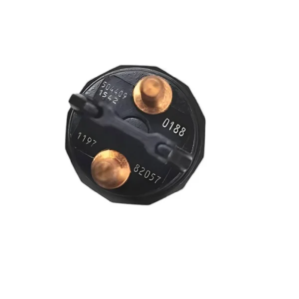 Single Bosch diesel fuel injector view 3