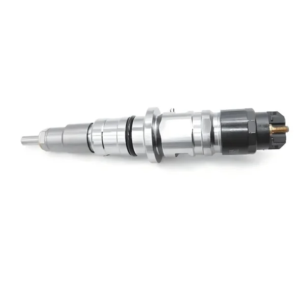 Single Bosch diesel fuel injector view 4