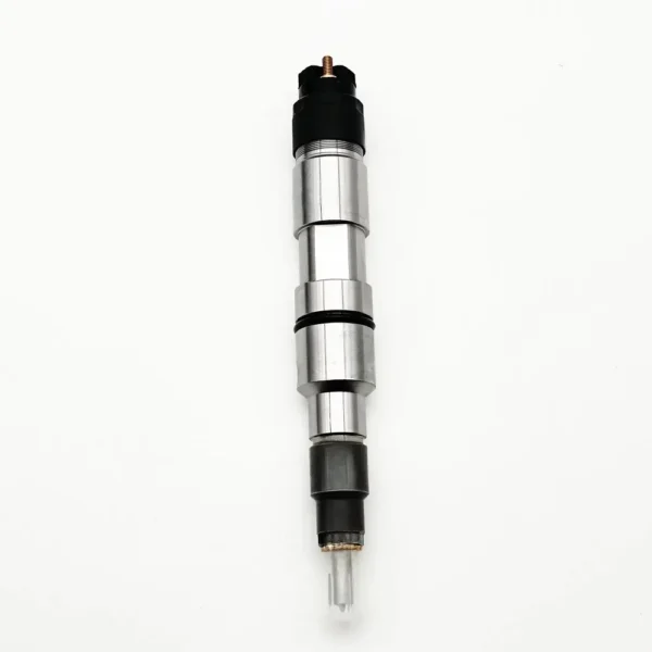 Single Bosch diesel fuel injector view 3