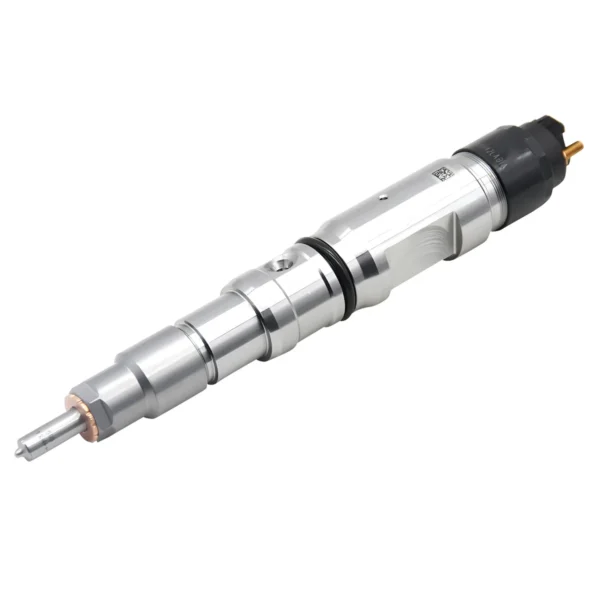 Single Bosch diesel fuel injector view 3