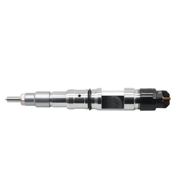 Single Bosch diesel fuel injector view 2