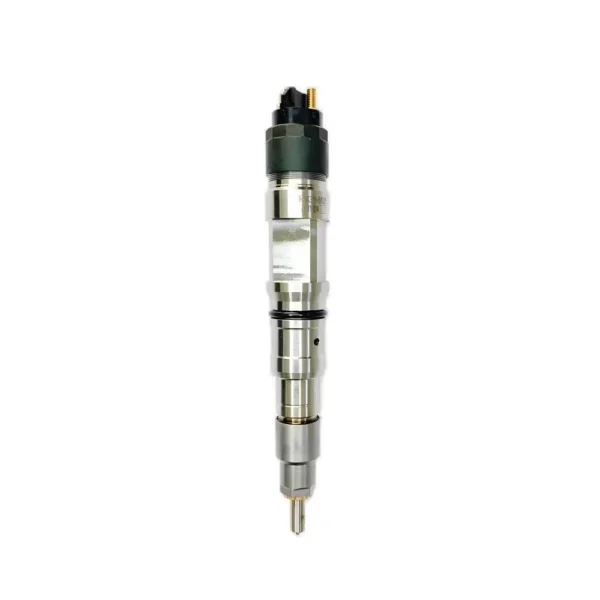 Single Bosch diesel fuel injector view 2