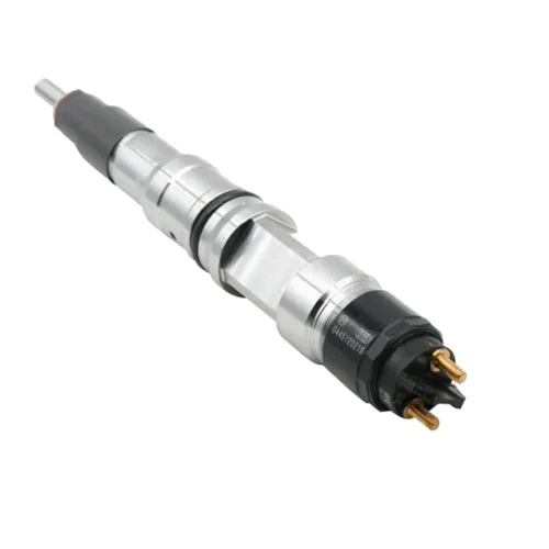 Single Bosch diesel fuel injector main view