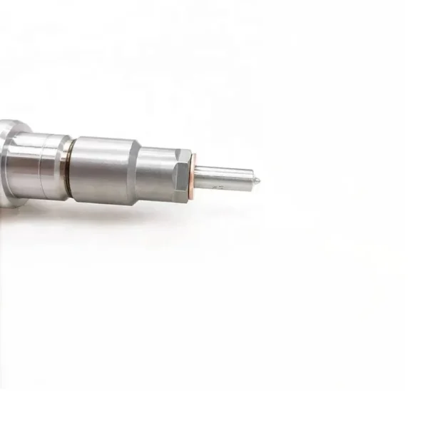 Single Bosch diesel fuel injector view 4