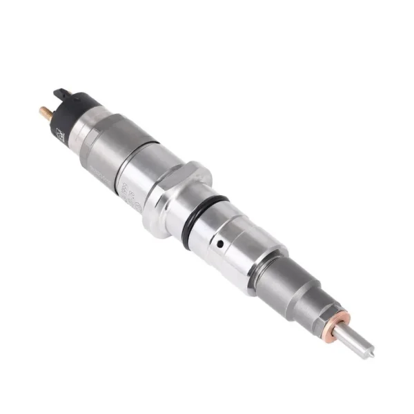Single Bosch diesel fuel injector view 3