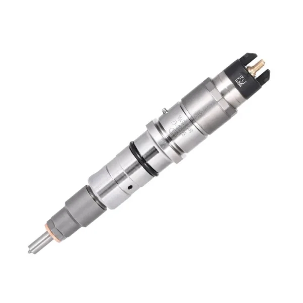 Single Bosch diesel fuel injector view 4