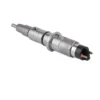 Single Bosch diesel fuel injector view 3