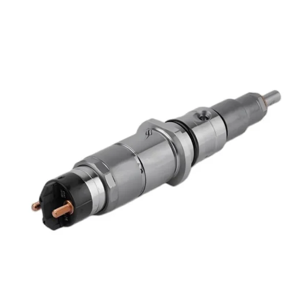 Single Bosch diesel fuel injector view 3